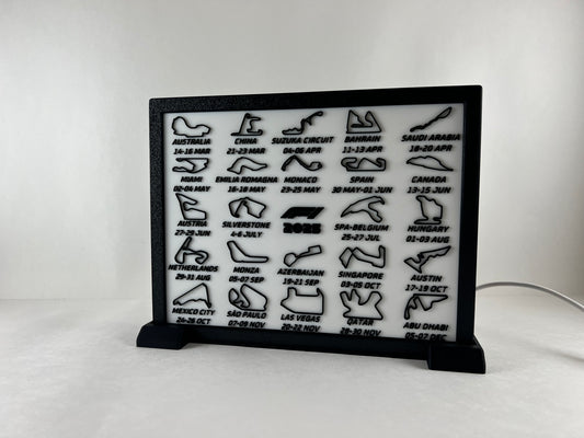 F1 2025 SEASON CALENDAR